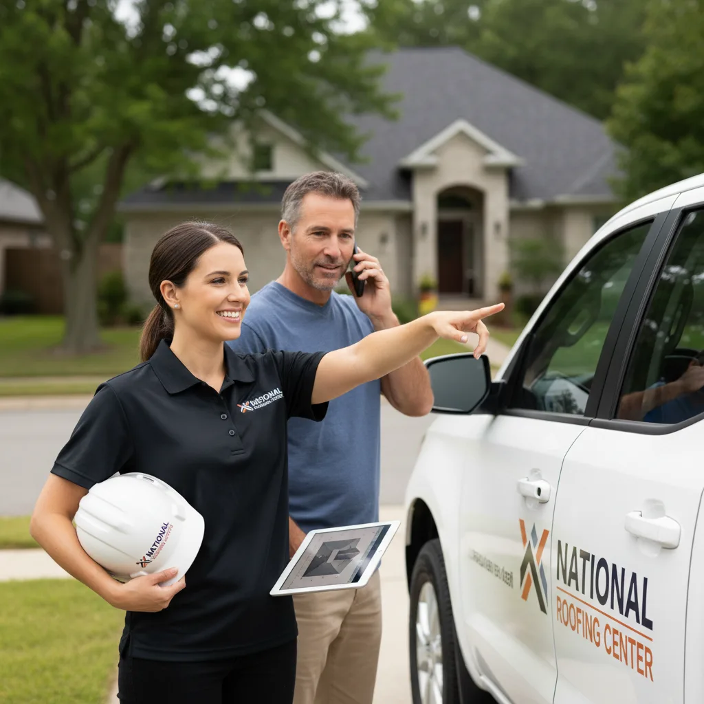 National Roofing Center customer support in Scio